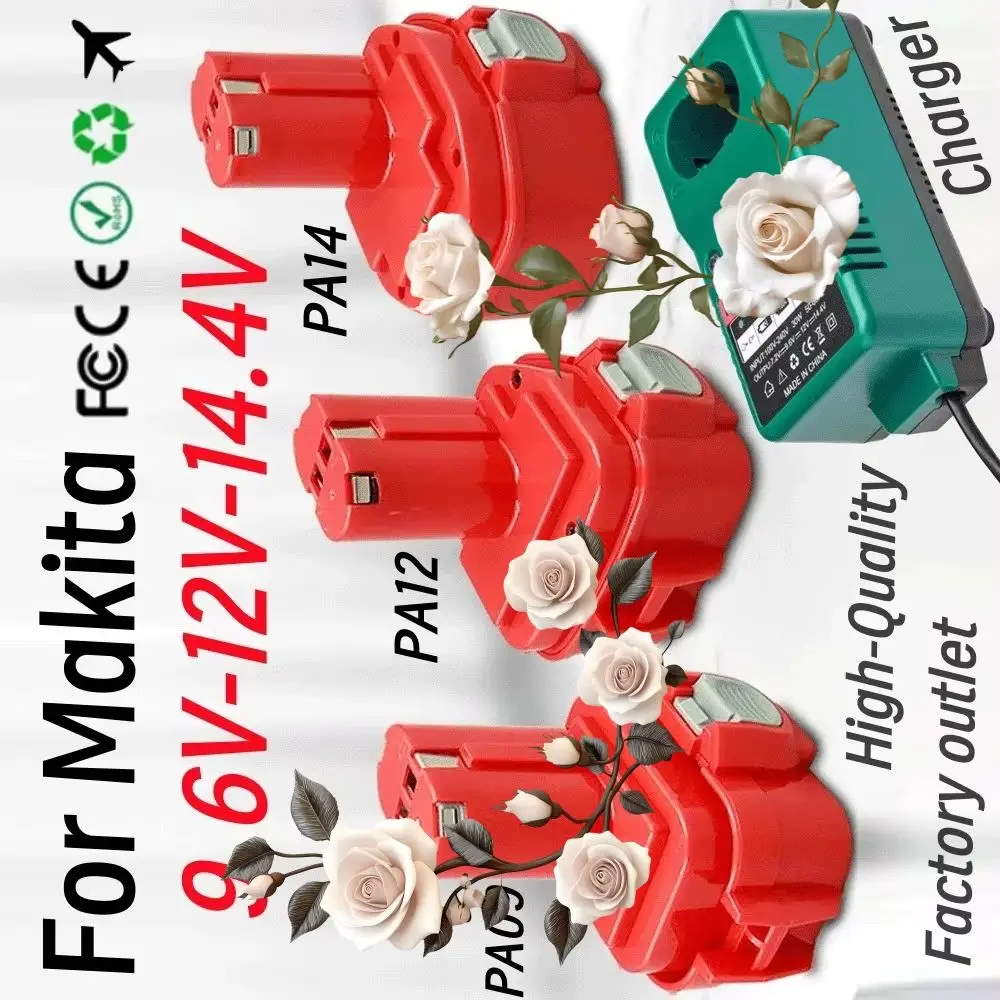 

NI-MH 9.6V 12V 14.4V For Makita Replacement Batteries Cordless screwdriver battery For Makita PA12 PA14 PA09 battery