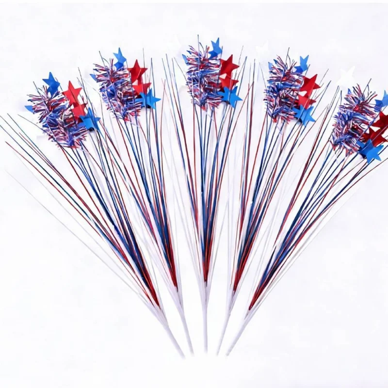 

July 4th Red White Blue Star Shaped Balloons, Home Decor, Party Decor for Independence Day Celebration