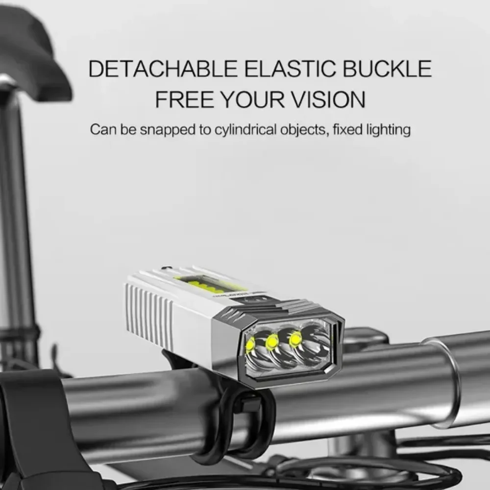 Rechargeable COB LED Flashlight Waterproof Portable Outdoor Camping Hiking Cycling Security Light