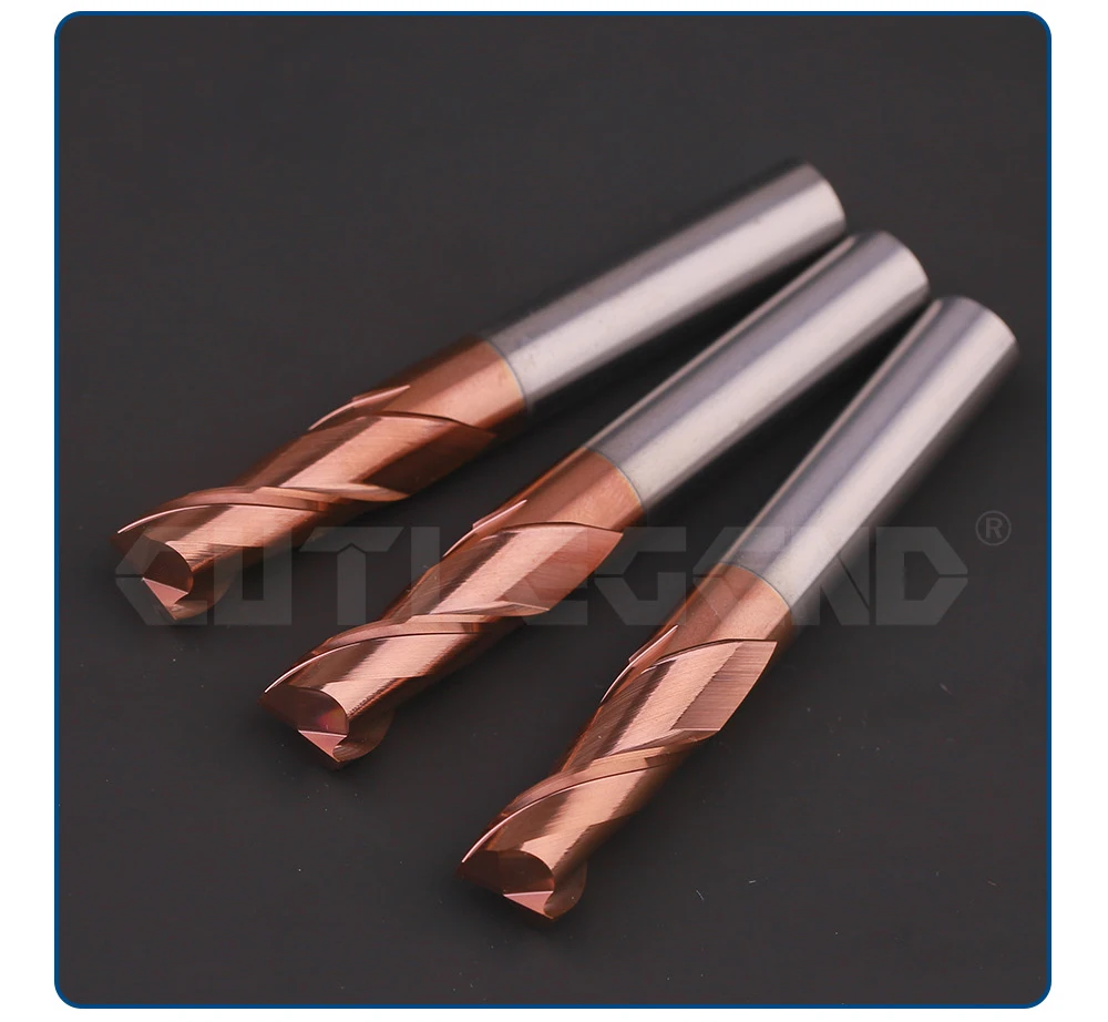 10-teiliges HRC55 Wolframstahl-Hartmetallbeschichtetes 2-Schneiden-Flachfräser-Set, Durchmesser 1/2/3/4/5/6/8/10/12mm für CNC-Bearbeitung – Detail 8