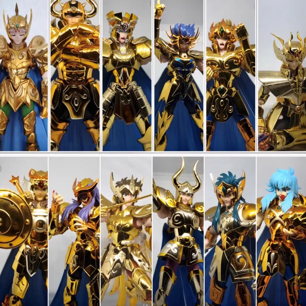 

Saint Seiya Gold 12th House Expressive Ex Scorpio Miro 24k Pu Primary Color In Stock Action Bandai Figure Collection Model Toy