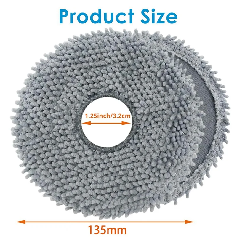 لفرشاة Roborock Qrevo S وQrevo Pro وQrevo Maxv وQrevo Plus الجانبية المصنوعة من مواد عالية الجودة