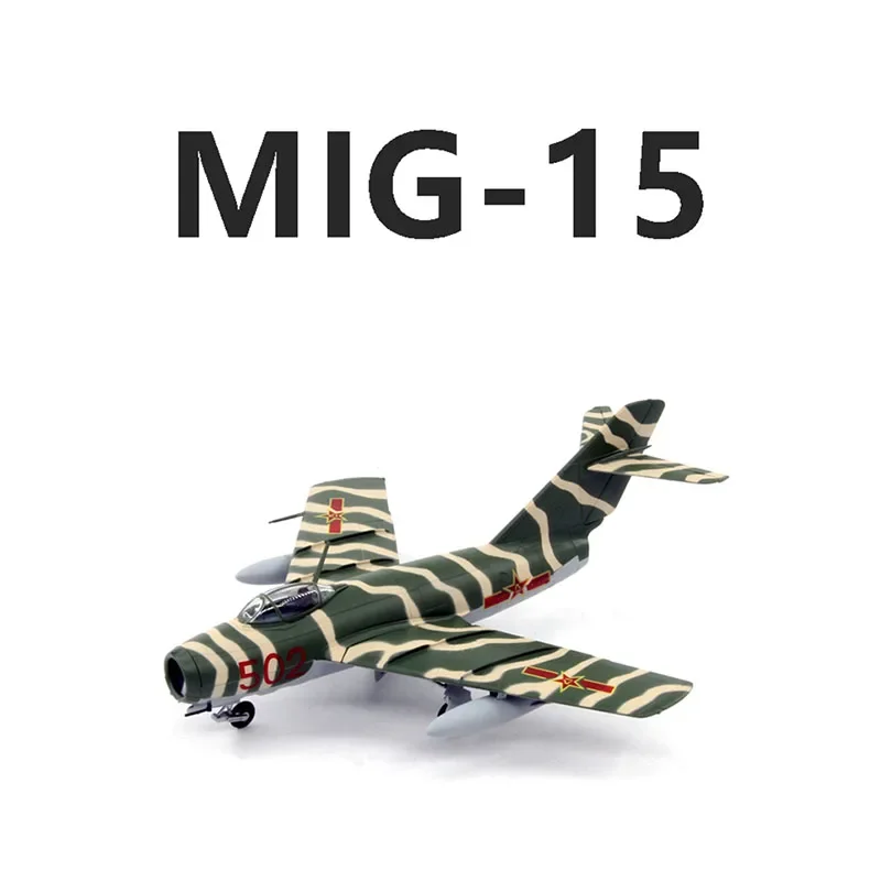 1/72 Schaal Eenvoudig Model 37133 Chinese Luchtmacht Mig-15 Jager 502 Mig 15 Afgewerkt Vliegtuig Model Simulatie Verzamelbare Speelgoed Cadeau