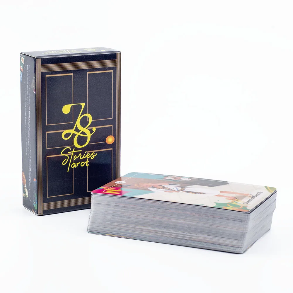78 Stories Tarot Board Game for Leisure Entertainment Family Gatherings 79 Cards with PDF Guide for Fortune Telling Divination