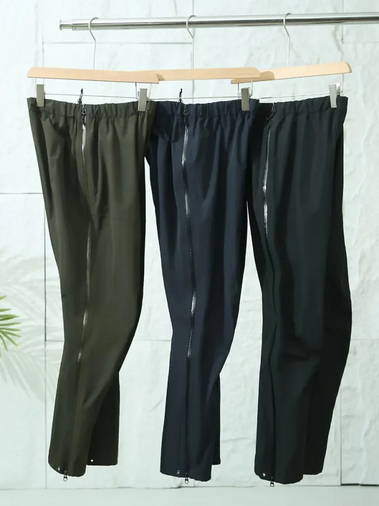 

Advanced Outdoor Full Prure Glue Waterproof Zipper Hard ell Men's Autumn Straight Leg Spor Casual Trousers