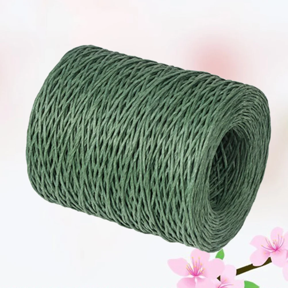 

Fresh Flowers Gift Wrap Rope Party Decoration Craft Decorate Green Wrapping Ribbon