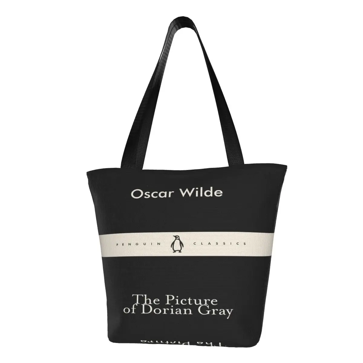 Oscar Wilde Dorian Gray Casual Shoulder Tote Shopping Bag Lightweight Wider Handloom For Travelling Halloween Gift