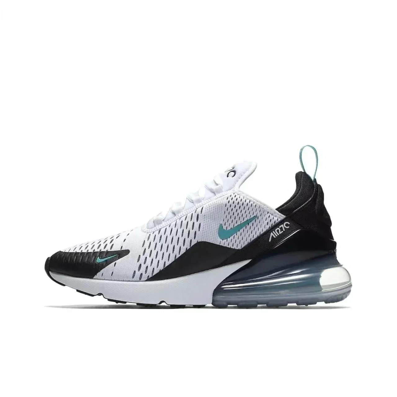 Nike Air Max 270 Men's Women's Wear-resistant Air Cushion Cushioning Breathable Comfortable Sports Running Shoes Sneakers Women