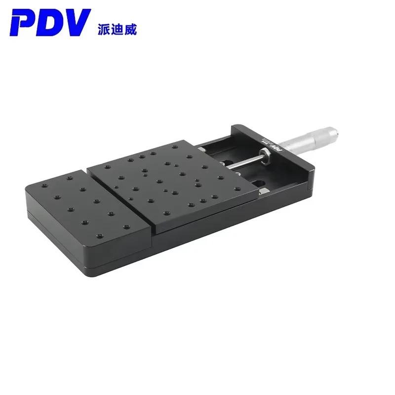 Manual Linear Stage displacement stretching linear table slide table Film tensile displacement table PT-SD105