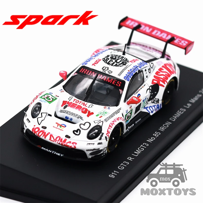 

**PreOrder** SPARK 1:64 white Pink GT3 R LMGT3 No.85 IRON DAMES Le Mans 24H 2025 Diecast Model Car **PreOrder**