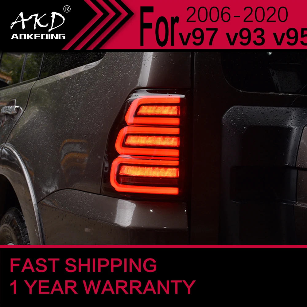 

Car Lights for pajero V97 LED Tail Light 2006-2020 V93 V87 Rear Stop Lamp Brake Signal DRL Reverse Automotive Accessories