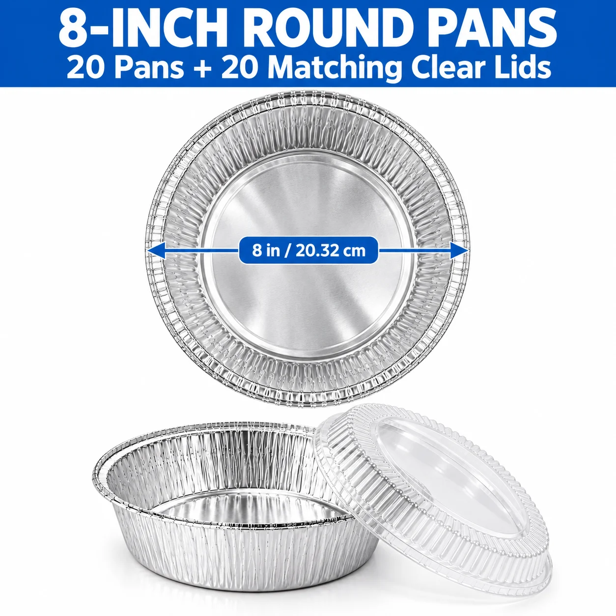 Paquete de 20 moldes redondos  - Meal Prep List reseña y precio