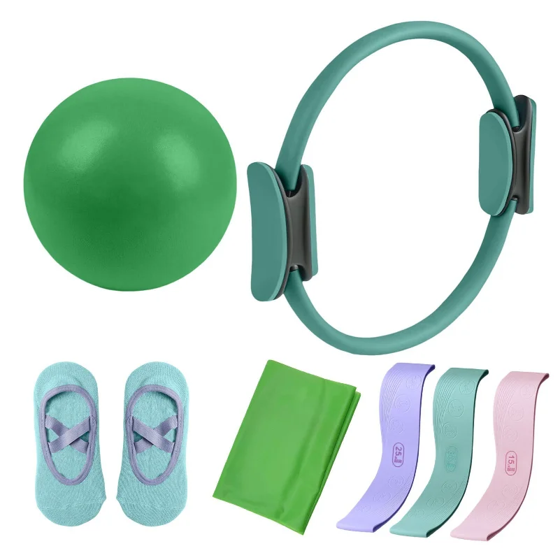 5-teiliges Pilates-Ring-Set in – Pilates Yoga Combo Bewertung und Preis