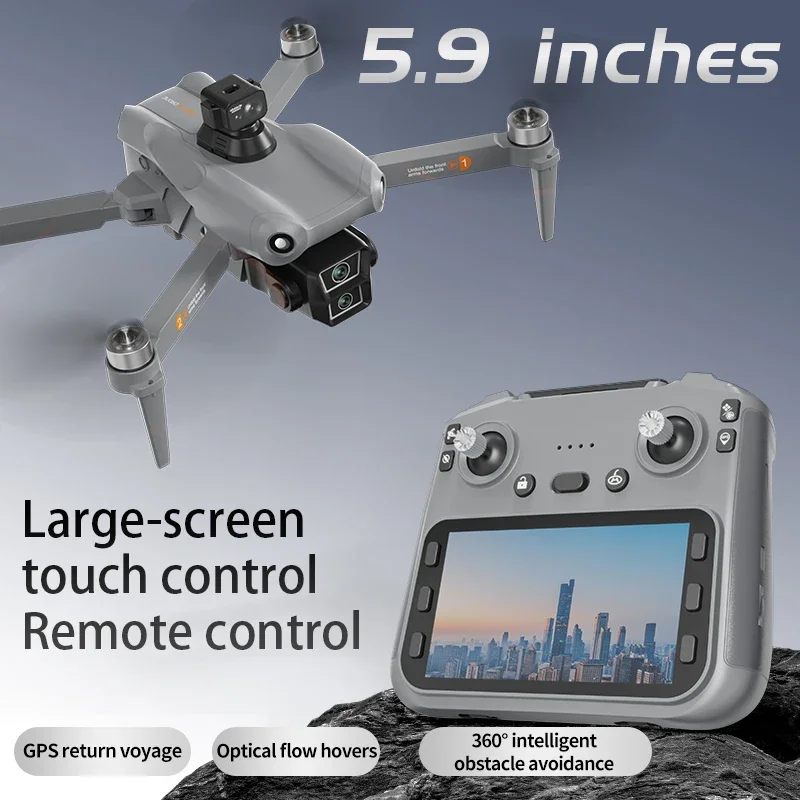 L300 MAX Profesional Drone 4K HD With Large Color Screen 5G GPS WIFI FPV Camera Brushless RC Quadcopter Dron Toys 3KM 28min view 3