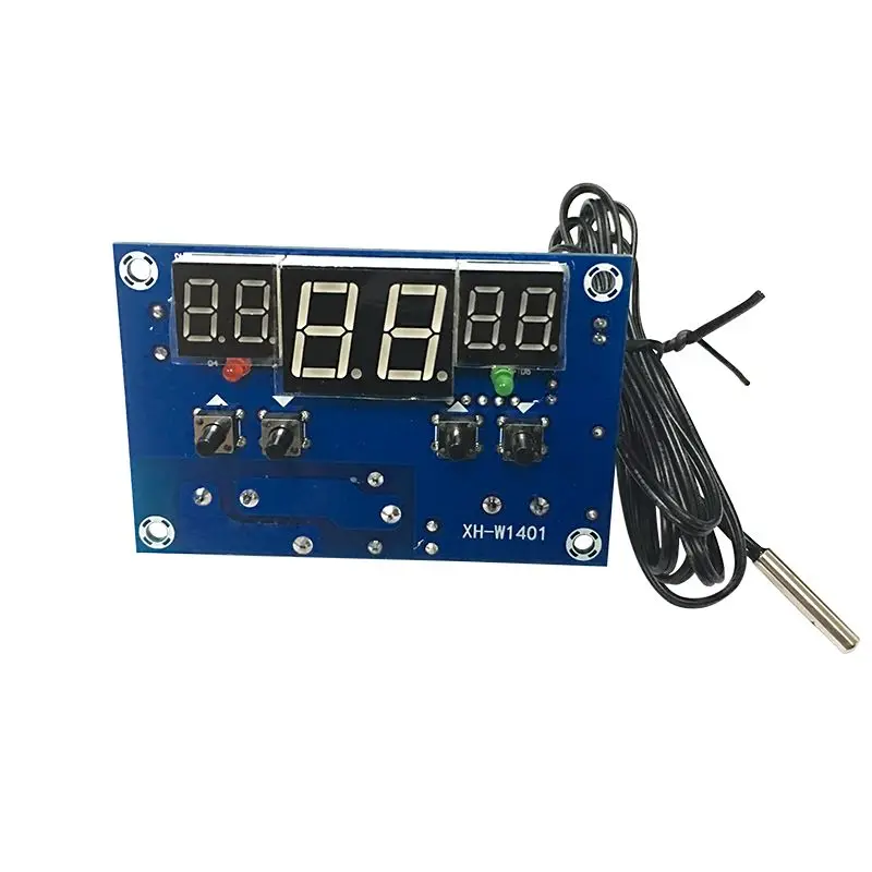Intelligent digital display, temperature controller, panel-type upper and lower limit setting, three-window synchronous display