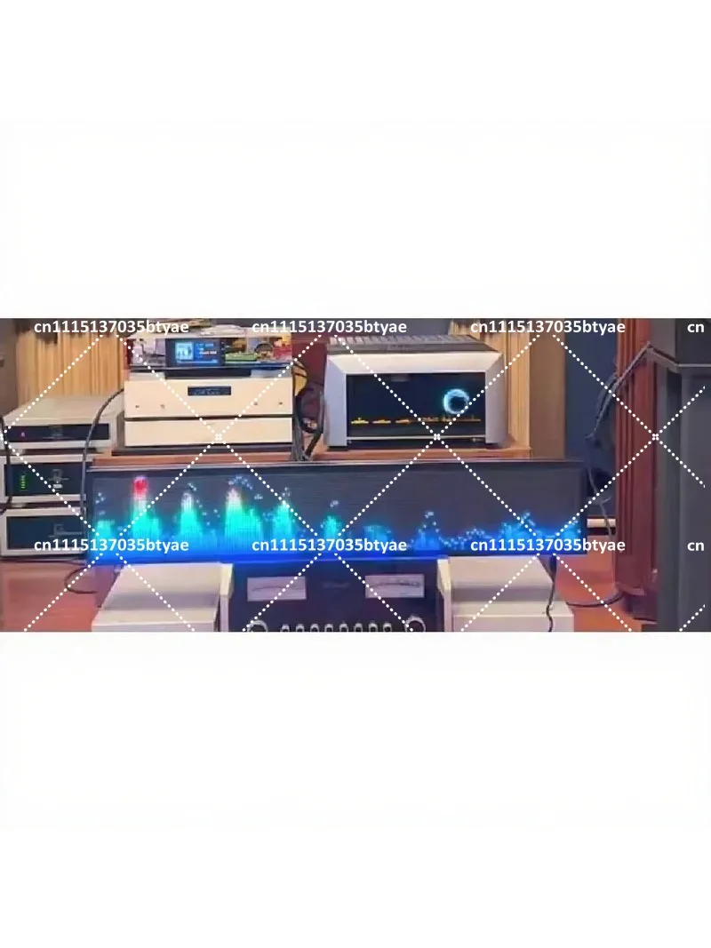 Professional Music Spectrum Display Audio Level Meter Rhythm LED Ambient Light for Home Stereo