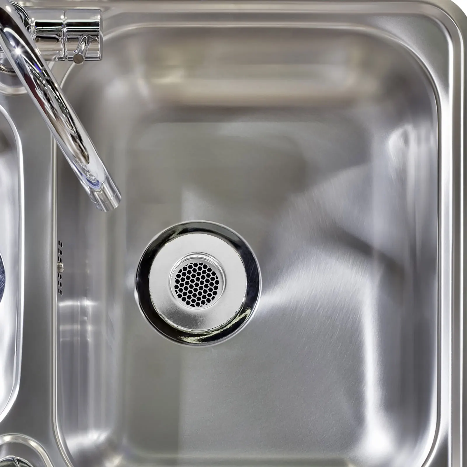 

2pcs Stainless Steel Sink Drain Strainers Hair Catcher Clog Preventer For Kitchen Bath Tub Floor Drain Filter Mesh Durable Easy