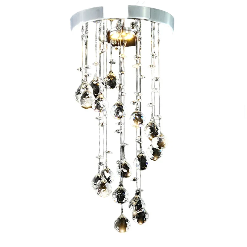Modern Ceiling light Ring lustre LED  crystal  lights lamp Lighting Fixture  Lamp Crystal