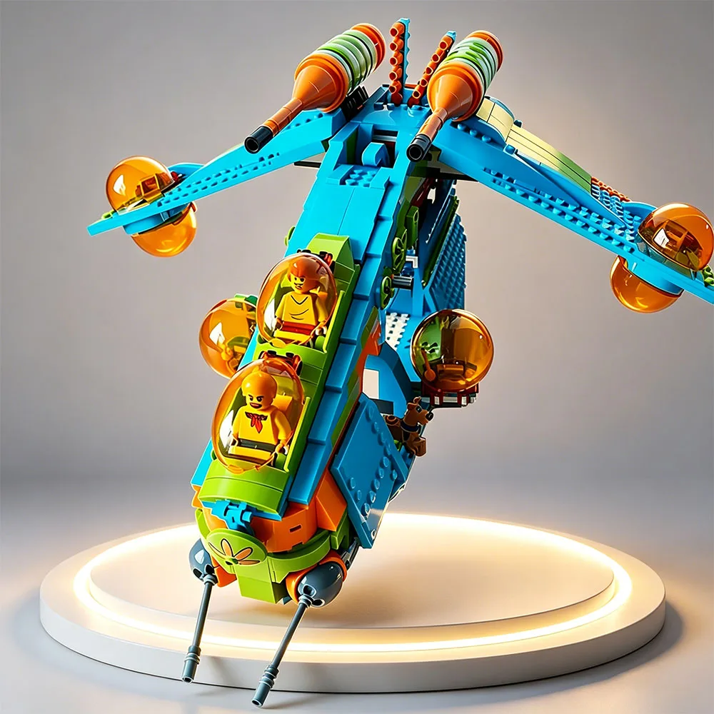 

MOC Space Patrol Dogs From Forest The Clone Wars Coruscant Guard Gunboats Gunship Building Blocks Bricks Festival Party Gifts