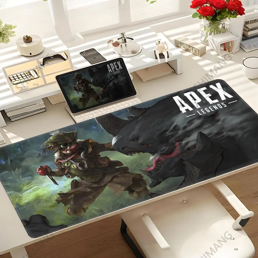 XXL Apex Legends Mouse Pad Art Large Overlock Edge Mat Rubber Speed PC Computer Gaming Anime Mousepad Desk Keyboard Mat Mausepad