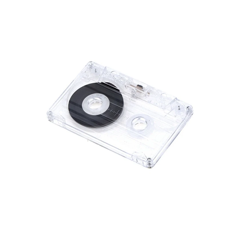 Standard Cassette Blank Tape Player Tape Clear Storage Box 45/60/90 Minutes For Speech Music Recording 3Pcs/Set