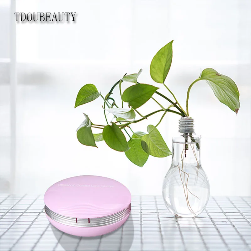 CE-3500 Mini Ultrasonic Contact Lens Cleaner  For Contact Lens Fast Cleaning New Green Contact Lens Ultrasonic Baths