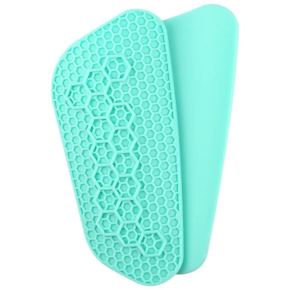 

1 пара легких футбольных щитков для голени, амортизирующие износостойкие силиконовые футбольные щитки для голени, противоударные, противоударные