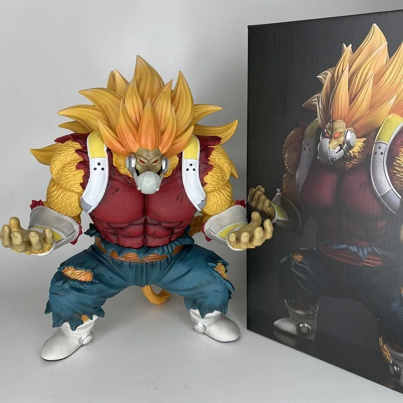 

New Dragon Ball Cumber Golden Great Ape Evil Saiyan 31cm Pvc Collectible Statue Anime Desktop Decoration Gift For Anime Fans