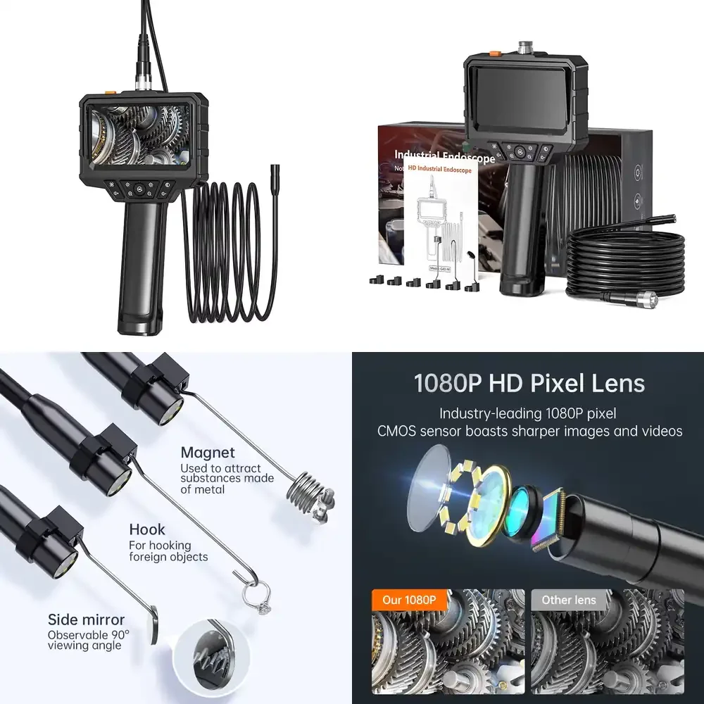 

ODM Professional Portable Diagnostic Tool Industrial Video Borescope Inspection Camera for Automotive