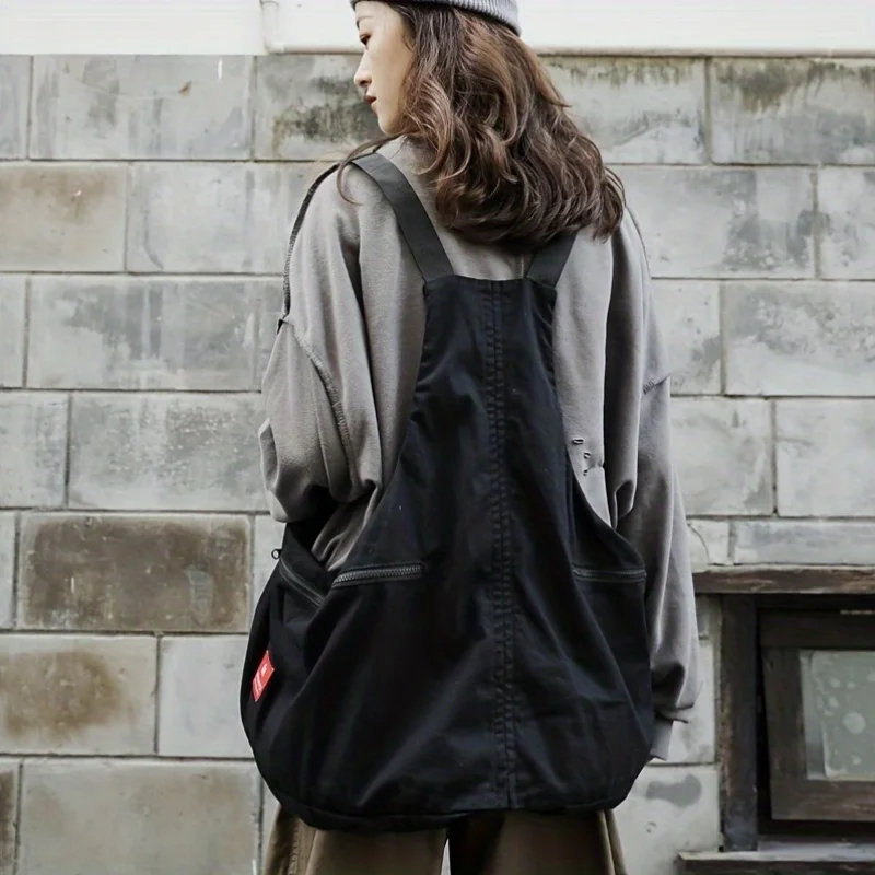 Vest Backpack High-Capacity Shoulder Bags Cotton Fashion Creative Funny Multi-Functional Men Woman Bag Camping Outdoor Versatile