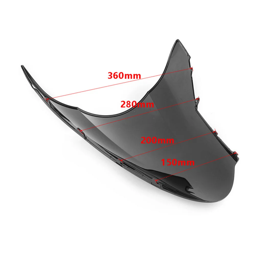 Windshield For Honda VFR800 VFR 800 2002-2012 Double Bubble WindScreen Motorcycle Accessories Fairing Deflector