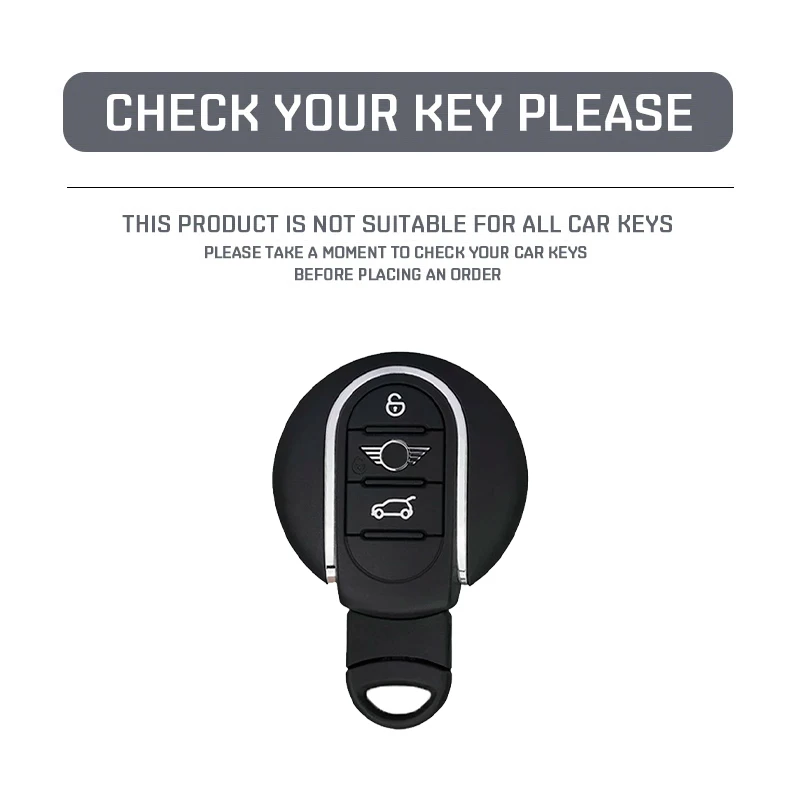 For BMW Mini Cooper F55 F56 F57 F54 F60 JCW Clubman Countryman Soft TPU Car Remote Key Case Cover Shell Fob Accessories - view 3