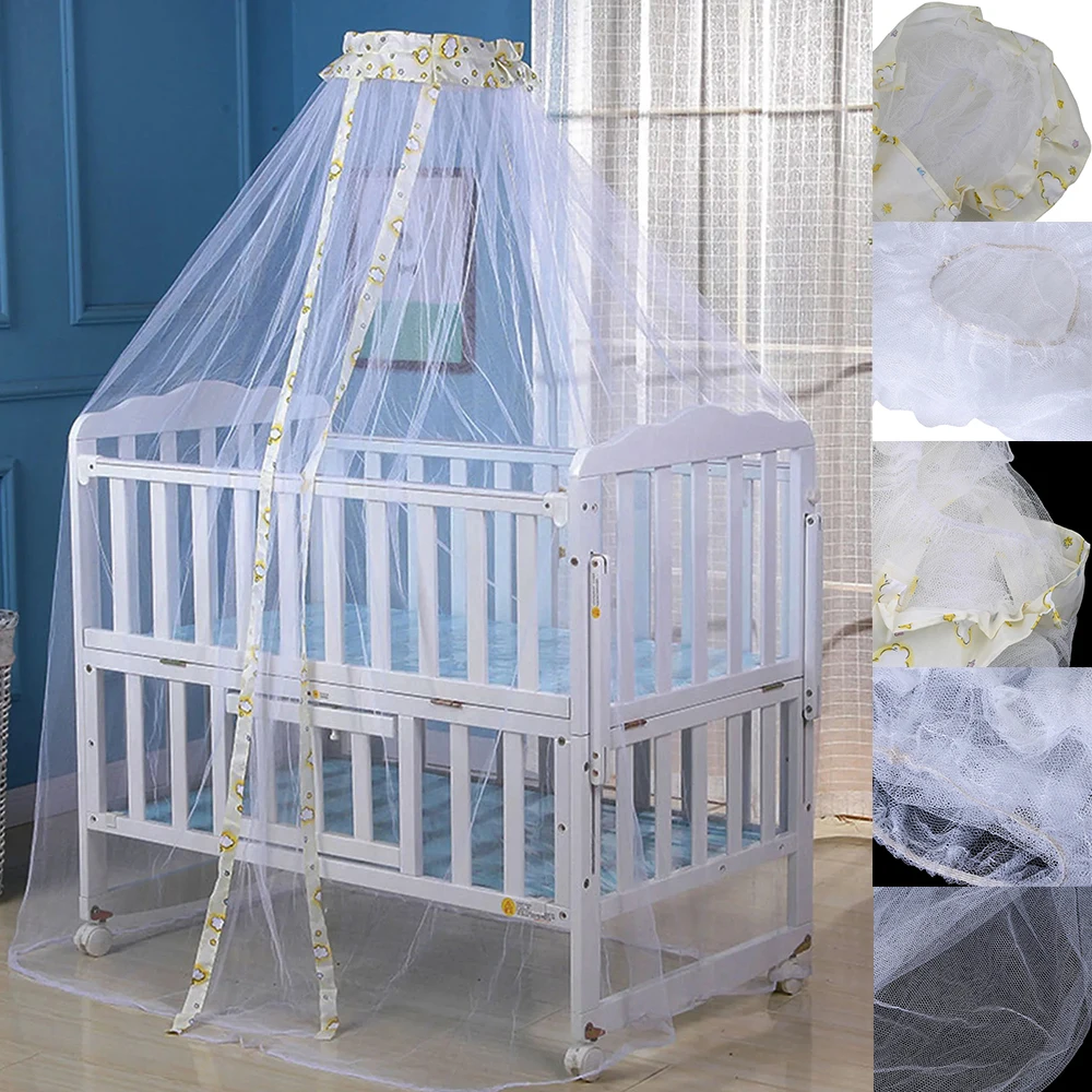 

Summer Baby Cradle Mosquito Net Mesh Dome Bedroom Curtain Nets Infants Foldable Portable Canopy Kids Bed Supply Repellent Tent