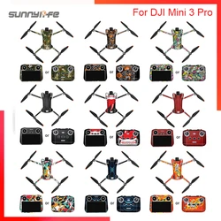 for DJI MINI 3 PRO PVC Sticker Drone Body Remote Control Skin Stickers Protective Film RC-N1/DJI RC Drone Accessories