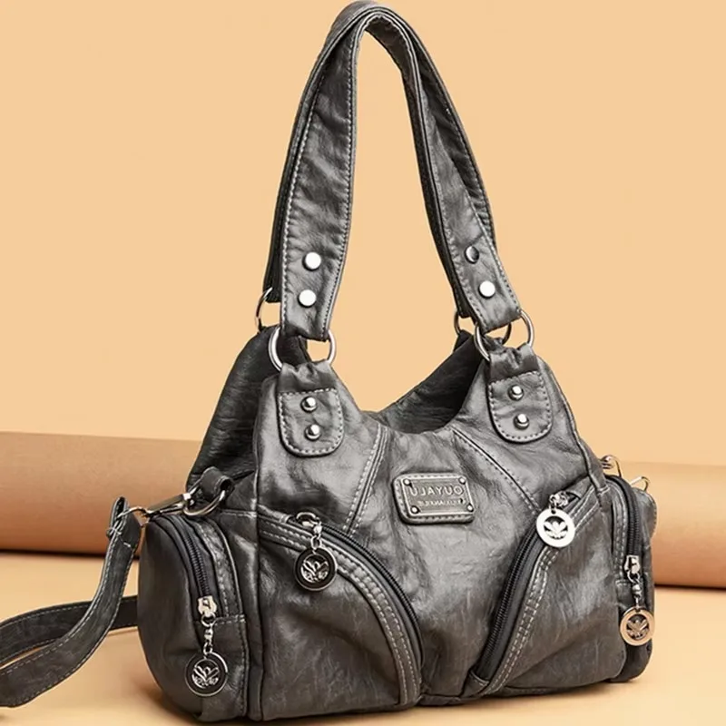 Luxury Women's Crossbody Handbag Large Capacity Designer Shoulder Bag High looks Fashion Leather Messenger Bag for Ladies