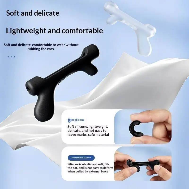 20Pcs Silicone Anti-slip Ear Hooks For Glasses Soft Eyeglass Ear Grips Protector Prevent Slipping〔Funny〕