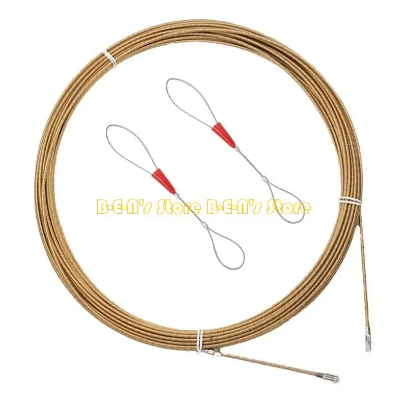 Y1AD Wire Threading Device Gadget with Tie Wrap Spring Mechanism Round Head