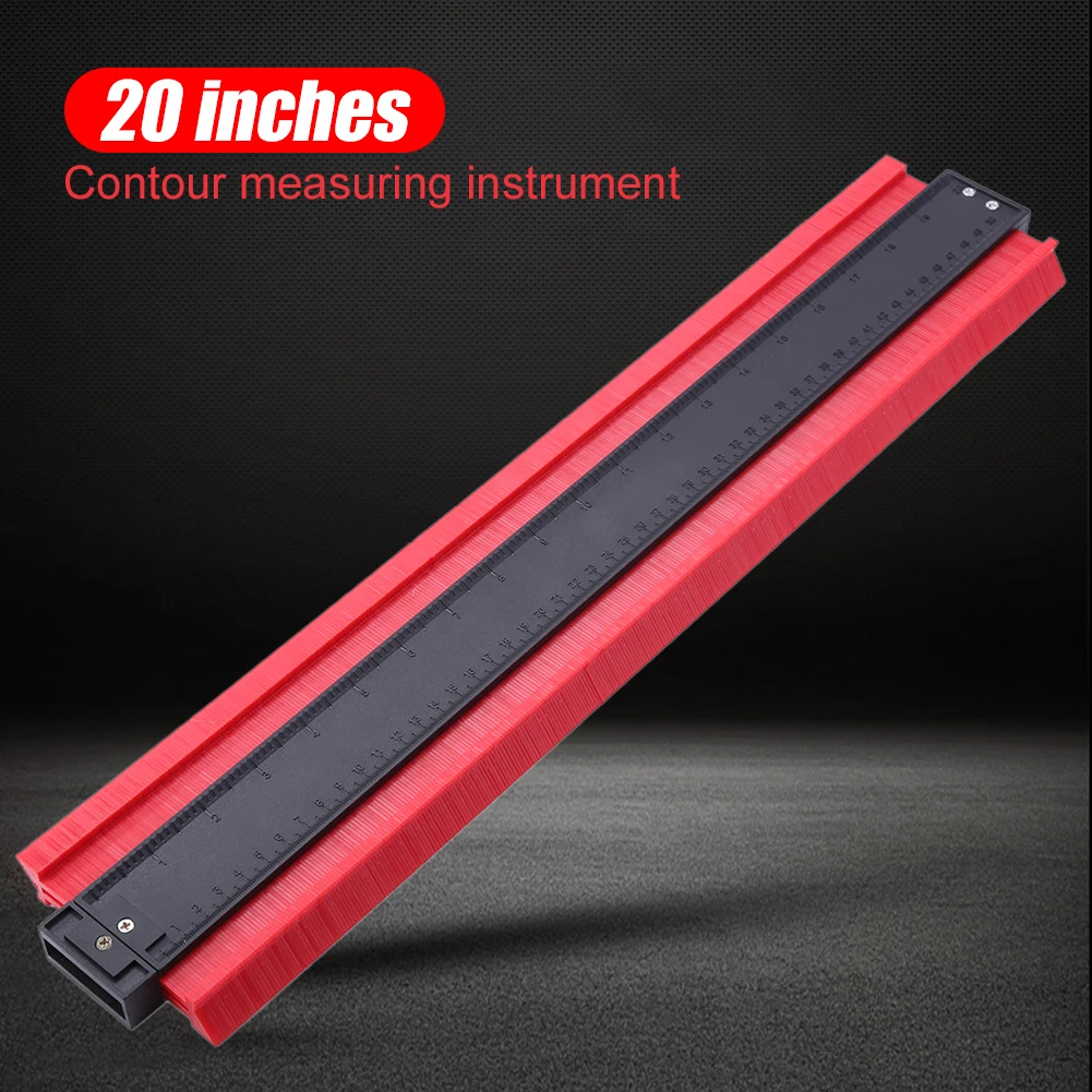 20 inch Shape Contour Gauge Duplicator Profile Measure Tool Contour Duplication