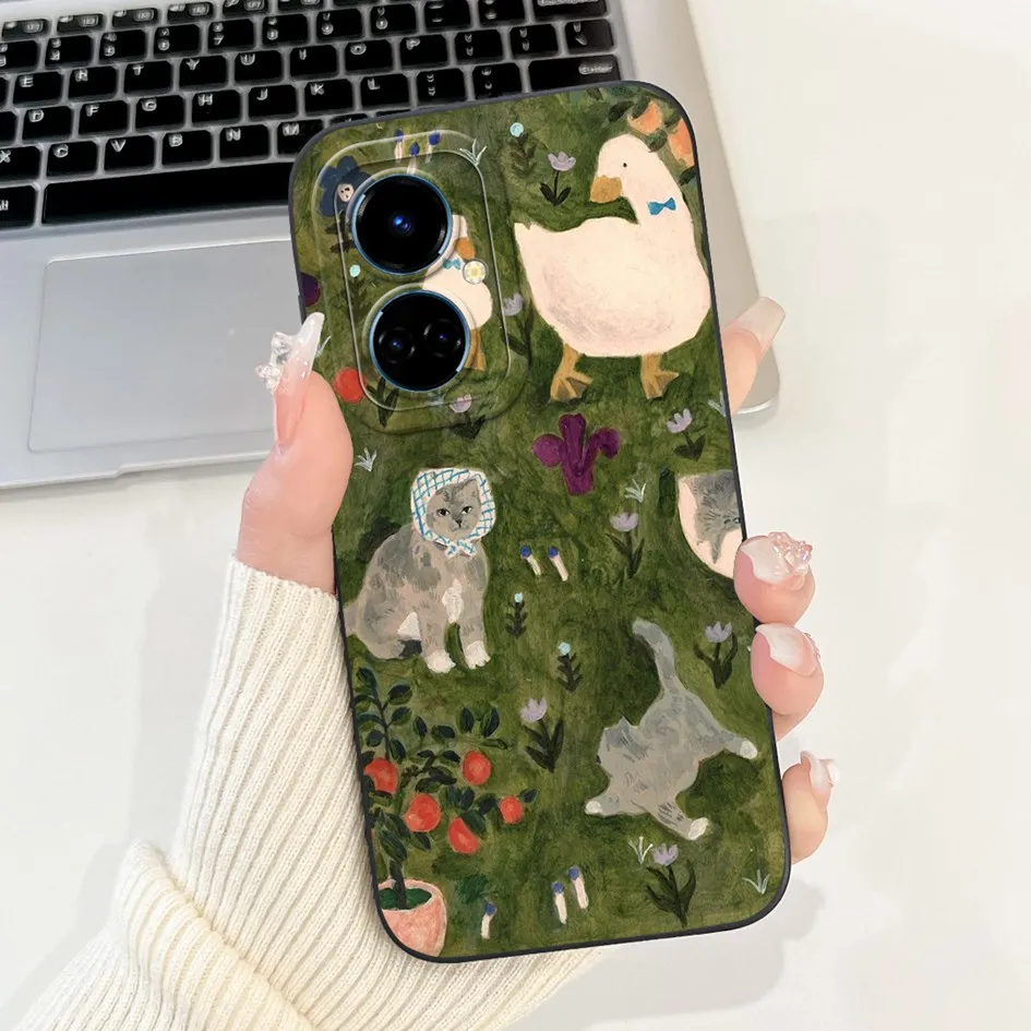 For Cover Tecno Camon 19 Pro CI8 CI8n Phone Cases Fashion Pattern Soft Silicone Shockproof Bumper For Tecno Camon19 19Neo Fundas