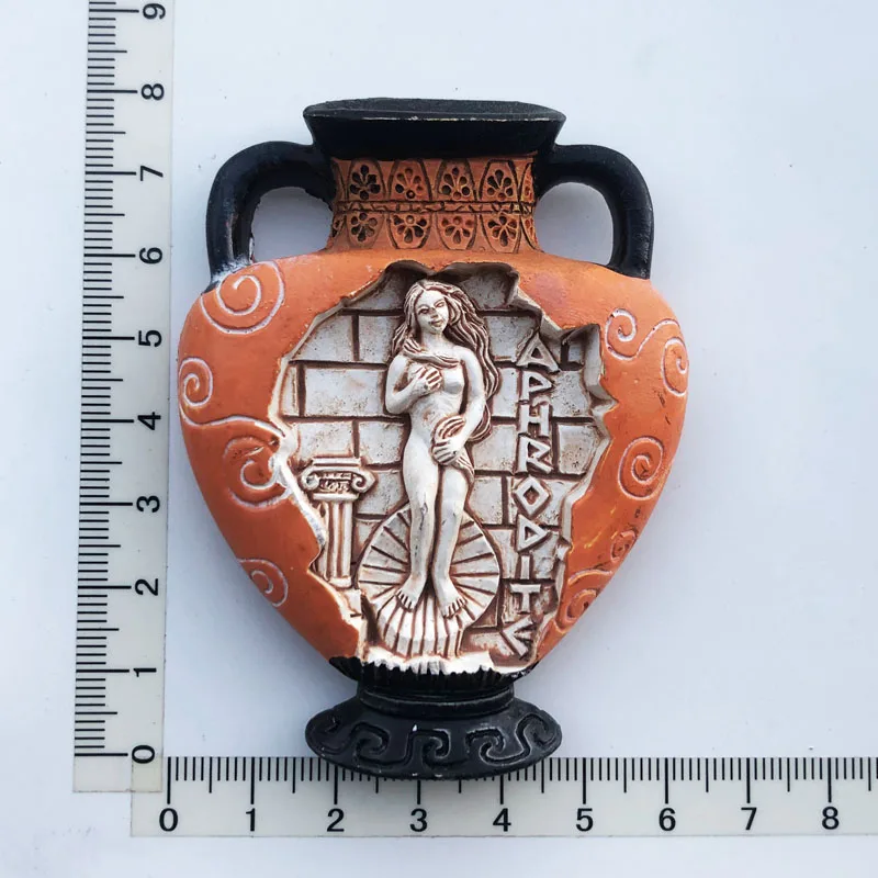 

Greece Aphrodite Fridge Magnets Travel 3D Memorial Magnetic Refrigerator