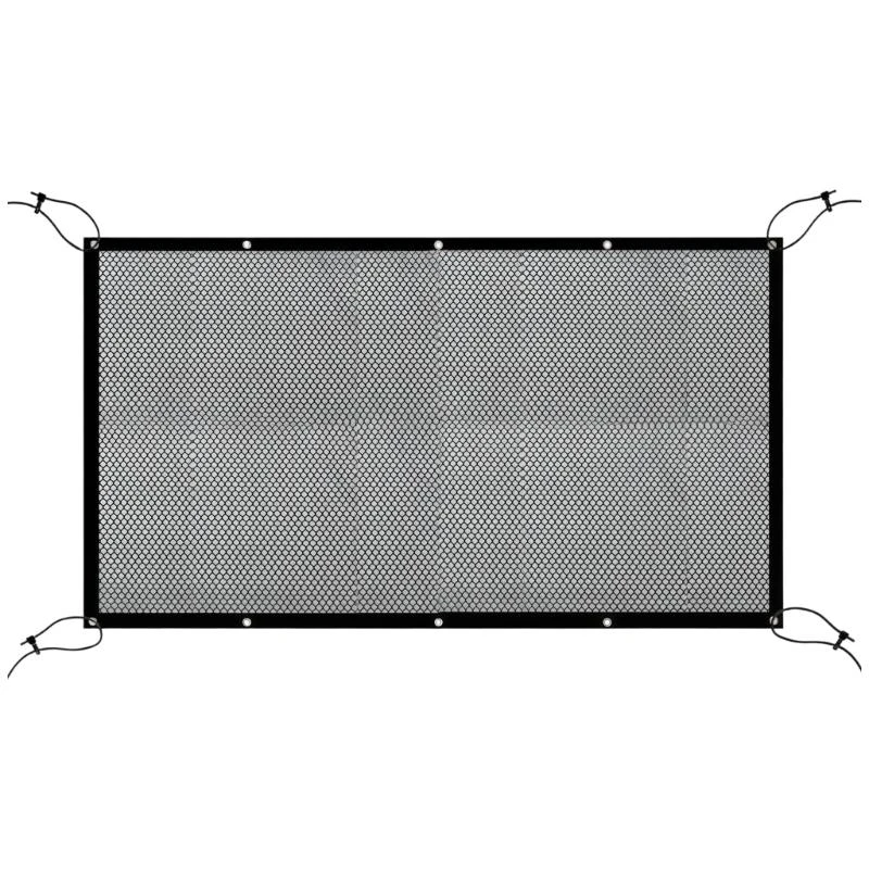 

Quick Install Car Barrier Netting Prevents Pet Intrusions Front Adjustable Straps Secure Fixing