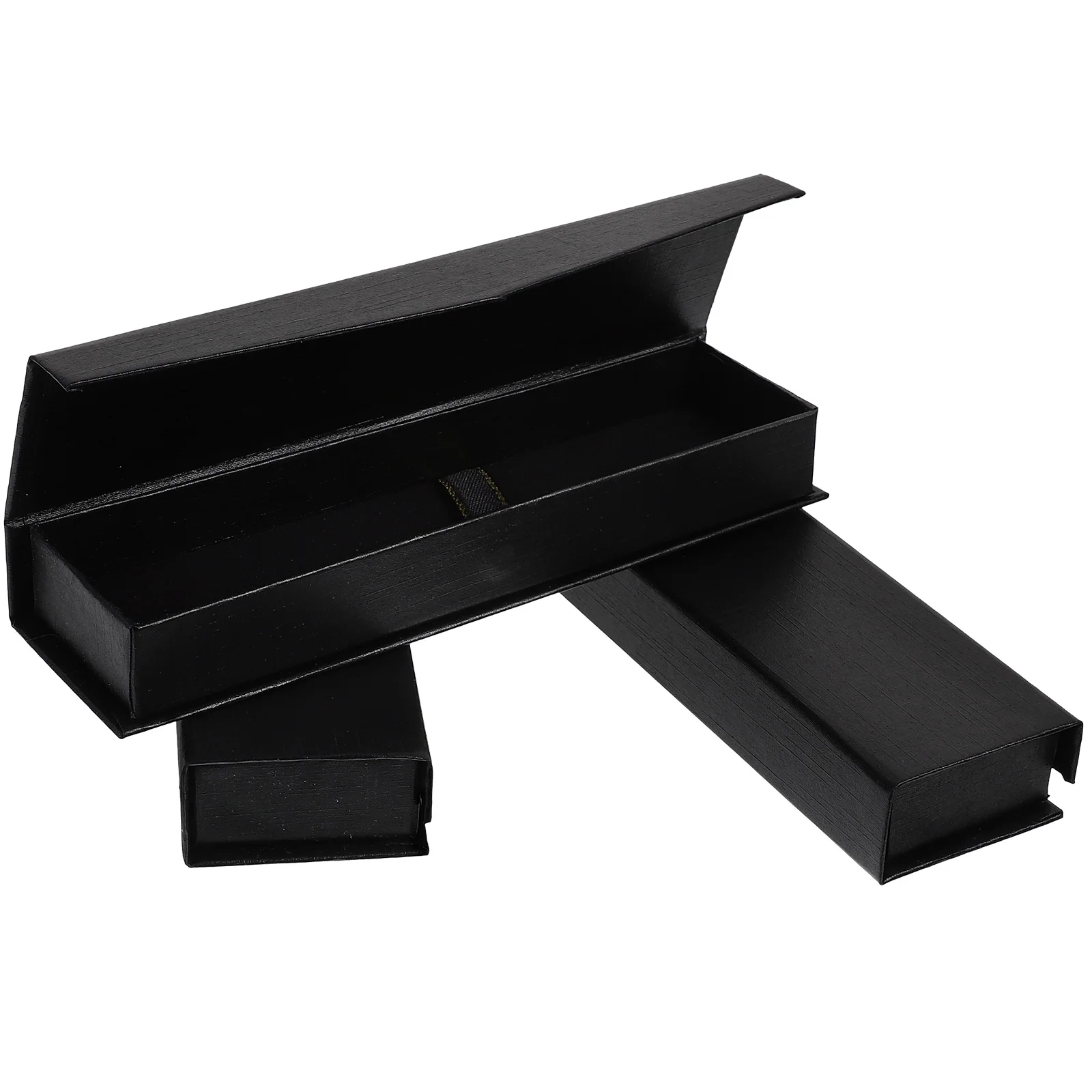 

3pcs Retro Pen Cases Cloth Pp Material Gift Packaging Display Box For Fountain Pen Holder Organizer Empty Gift Box Storage