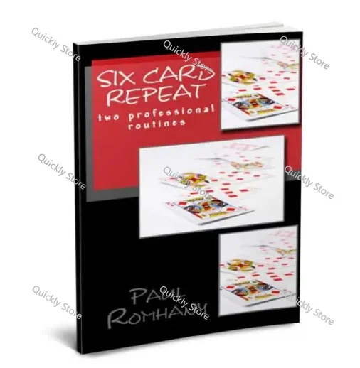 

Шесть карточек повторяющихся фокусов Пола Романа (мгновенная загрузка) Быстрая отправка