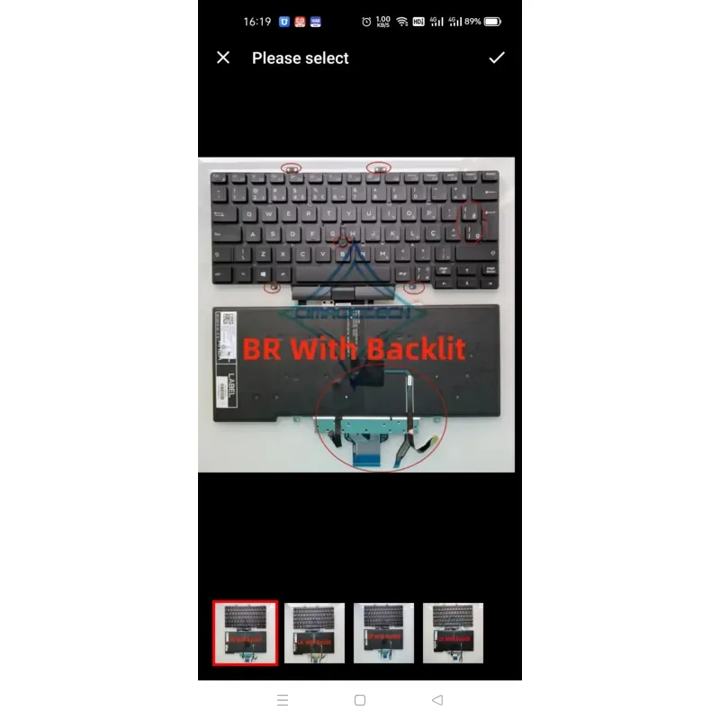 New Keyboard for Dell Latitude 5400 5401 5410 5411 7400 without Backlight