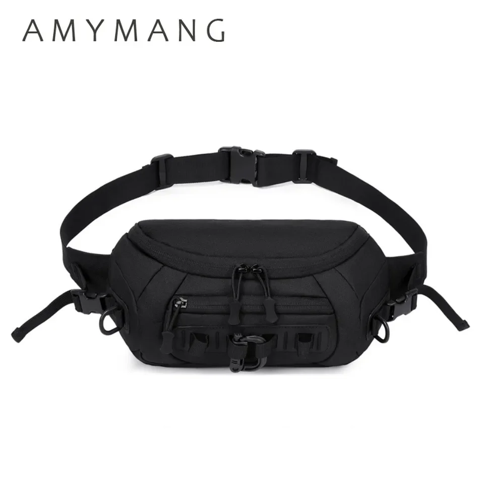 Oxford Men Waist Bag Outdoor Sports Traveling Fanny Pack Multifunction Waterproof Male Chest Bag Rock Climbing Crossbody Bags