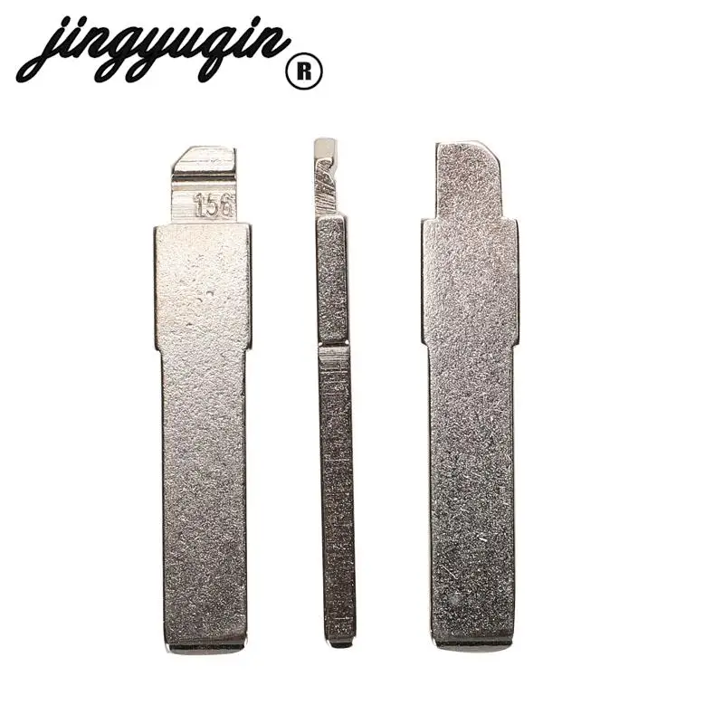 jingyuqin Flip Remote Car Key Blade #60 #156 SIP22 Blade Fob For Fiat 500 For Alfa Inner Milling GT15R Blade Replacemen