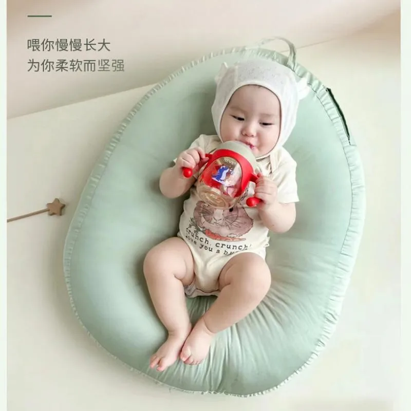 

Baby Anti Spitting Slope Pillow Cushion Baby Lying Down Feeding Anti Choking Milk Feeding Same Pillow Core
