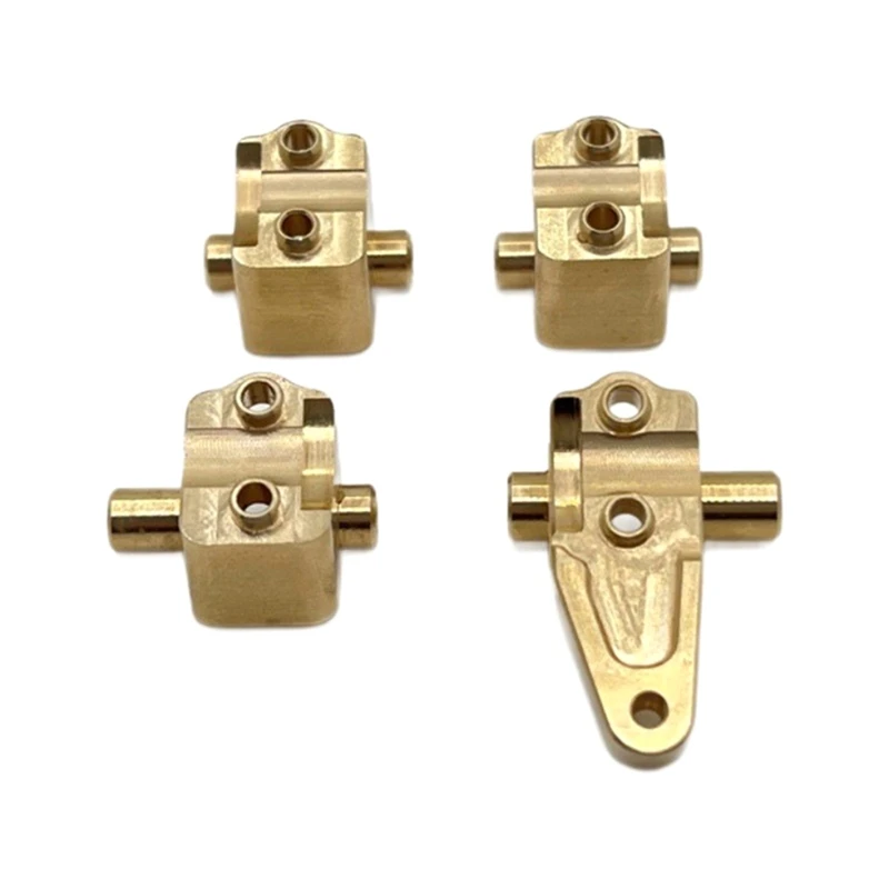 

RC Car Upgrade Brass Front Rear Axle Tie Rod Seat For TRAXXAS 1/10 TRX4 HUANGBO 1/10 R1001 R1002 R1003 RC Car Toy Parts