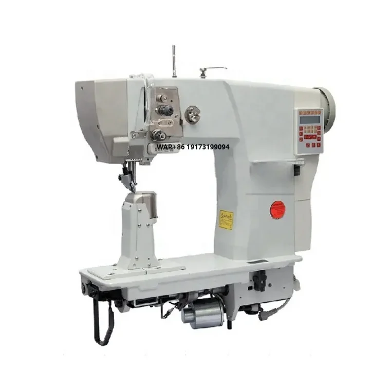 QK-591/592 Single / Double Automatic Computerized Roller Industrial Machines  Sewing Machine for Heavy Fabric