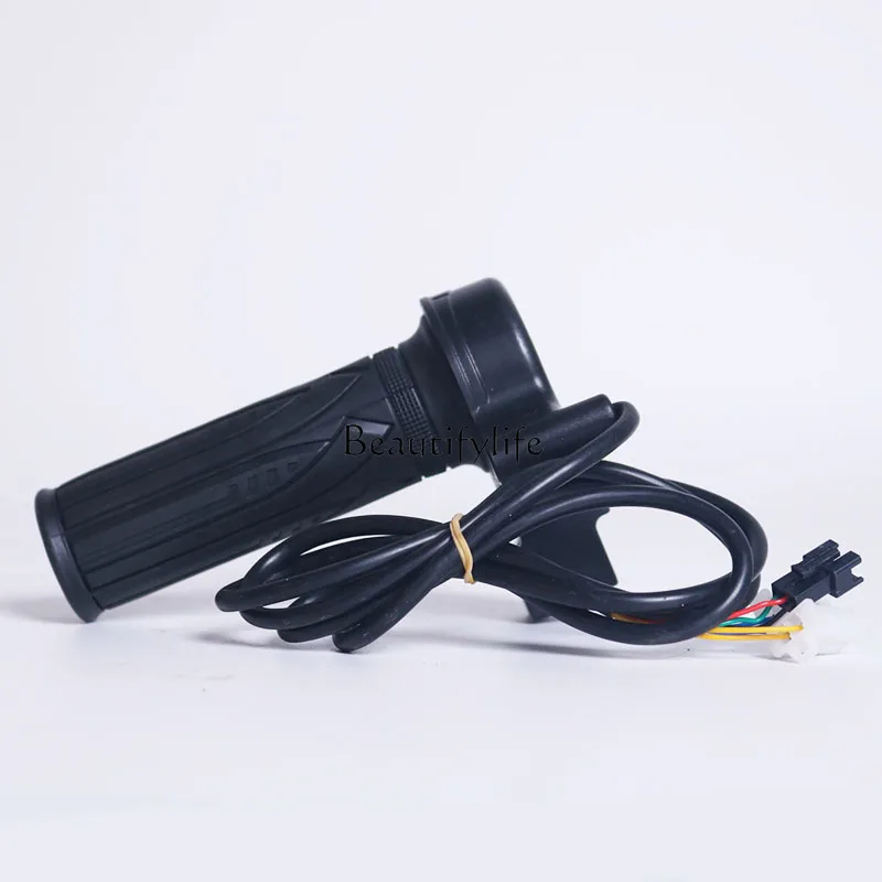 

*Electric lawn mower turn handle lawn mower throttle speed regulation three-wire switch hand handle electric vehicle accessories